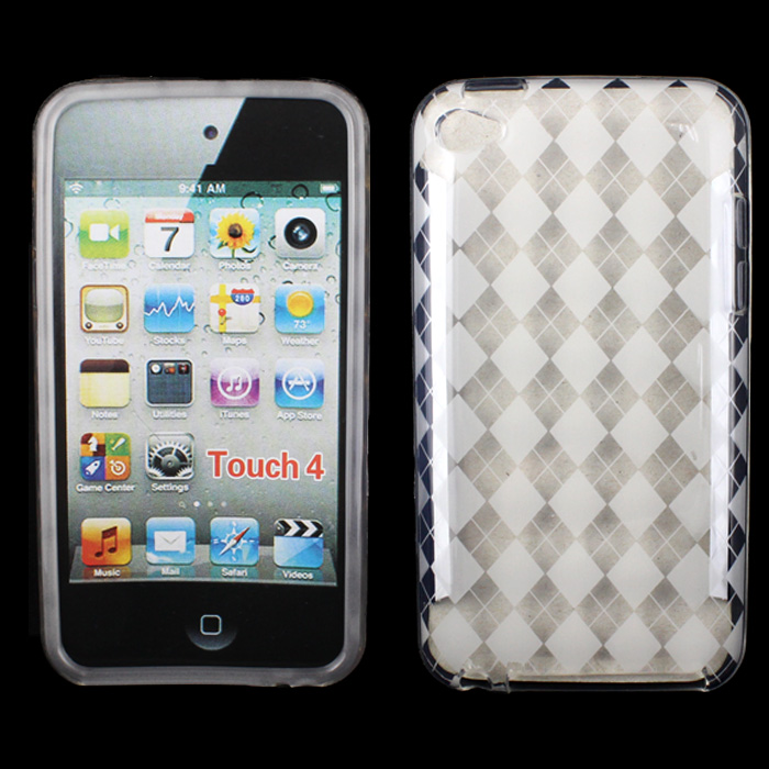 IPOD touch 4 Gel Case (Clear Diamond)